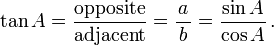 tangent